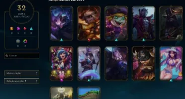 Conta lol main jg unranked
