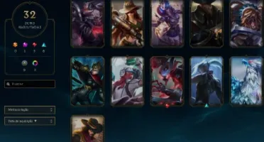 Conta lol main jg unranked