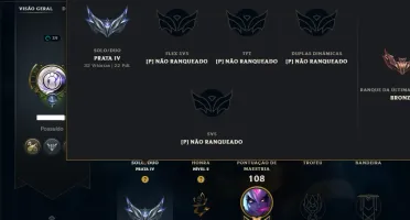 Prata 4 com 55 Champs e 48 Skins ( Mais de 60 Jogos )
