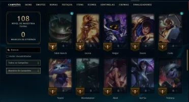 Prata 4 com 55 Champs e 48 Skins ( Mais de 60 Jogos )
