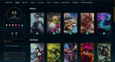 Prata 4 com 55 Champs e 48 Skins ( Mais de 60 Jogos )