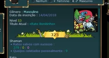 Conta Transformice nick com + e 84 pelos