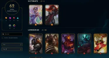Conta league of legends barata