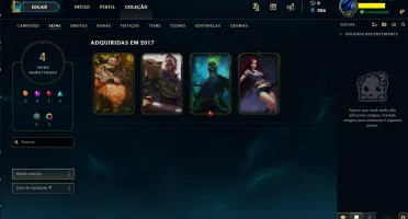 Conta de League of Legends