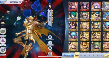 Cc Saint Seiya Serv A141 Shura Div, Defteros, Afro Div