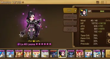 Conta global com Leona Full baratinha