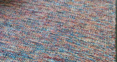 tapete tear algodão colorido 1,50 x 2,00