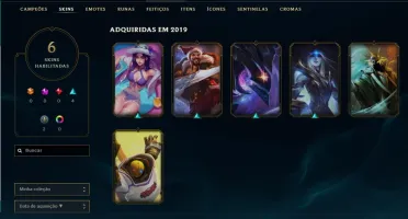 CONTA LEAGUE OF LEGENDS PLATINA 3 (LOL)
