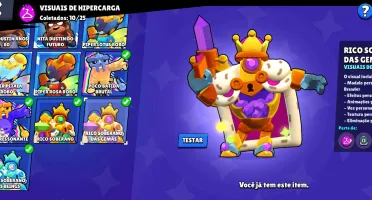 Conta Rara De 2018 - 121.375 Trofeus - Skins Unicas- Para Sa