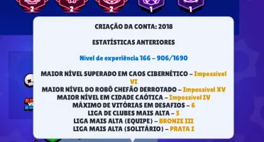 Conta Rara De 2018 - 121.375 Trofeus - Skins Unicas- Para Sa