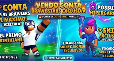 Conta Rara De 2018 - 121.375 Trofeus - Skins Unicas- Para Sa