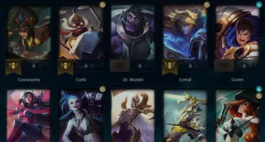 Conta DIAMANTE League of Legends