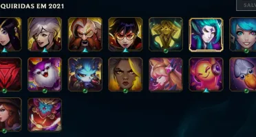 Conta DIAMANTE League of Legends