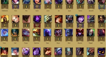 Prata 3 Champios -> 54 Skins ->9 40% de Desconto
