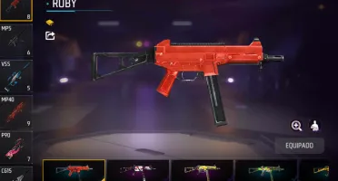 Vendo conta de Free Fire_Conta com coisas raras