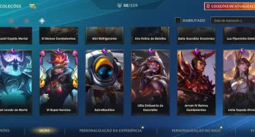 Conta wild Rift elo diamante