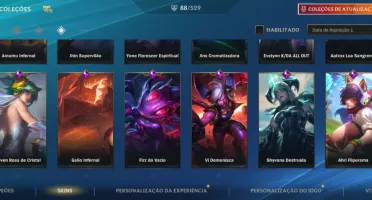 Conta wild Rift elo diamante