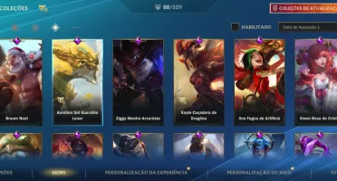 Conta wild Rift elo diamante