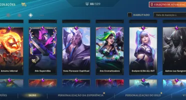 Conta wild Rift elo diamante