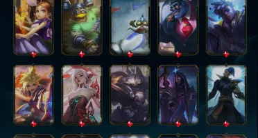 Conta lol + conta valorant muitas skins em ambos lvl 1190