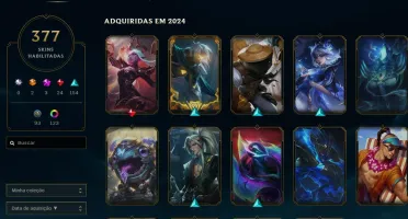 Conta lol + conta valorant muitas skins em ambos lvl 1190