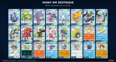 Conta Pokémon TCG Pocket | 3.578 cartas + 5.084 ampulhetas