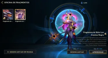 Conta Wild Rift 88 skins nível 281 Ex Challenger