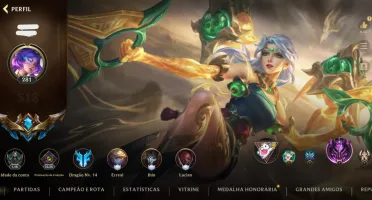 Conta Wild Rift 88 skins nível 281 Ex Challenger