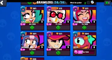 CONTA BRAWL STARS 30K + VÁRIOS PASSE