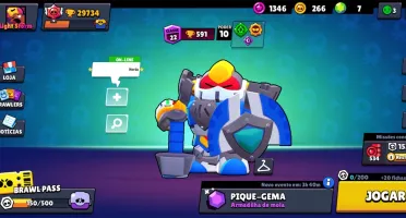 CONTA BRAWL STARS 30K + VÁRIOS PASSE