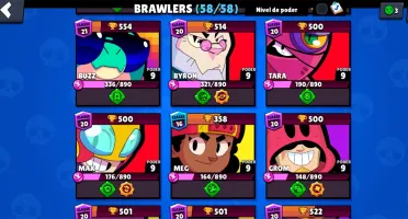 CONTA BRAWL STARS 30K + VÁRIOS PASSE