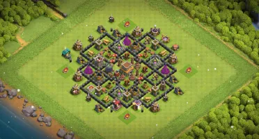 Conta Clash of Clans - CV 8 FULL