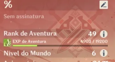 CONTA AR 49 AYAKA + RAIDEN SHOGUN + HUTAO + EULA +QIQI