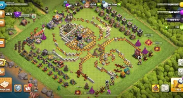 Conta Clash of clãs cv11 semi full
