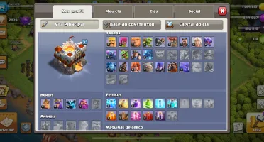 Conta Clash of clãs cv11 semi full