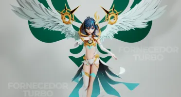 Venti Archon Outfit 3D - Arquivo .Stl Para Impressão 3D