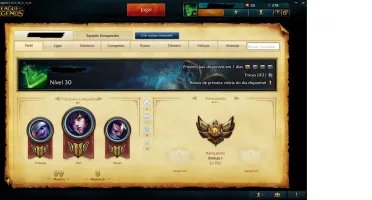Conta League of Legends Bronze 1