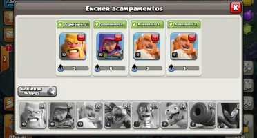 conta Clash of Clans CV11