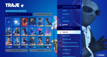 79 Skins Fortnite + Epic Games 177 Jogos (GTA V, etc.)