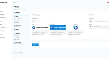 Sistema Saas gerenciador de grupos no telegram