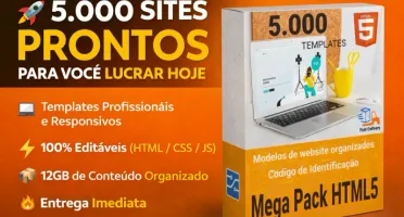 Script de 5 Mil Sites Profissionais Prontos Para Usar