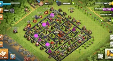CLASH OF CLANS CV 10