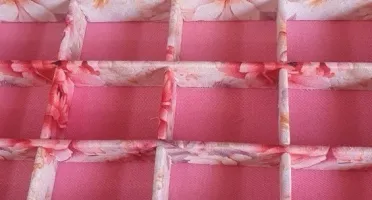 Caixa para Joias e Bijuterias Grande Floral Rosa