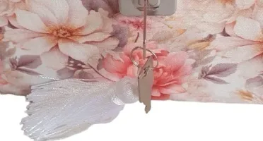 Caixa para Joias e Bijuterias Grande Floral Rosa