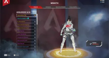 Conta apex (PC) lvl 93 com kunai da wraith