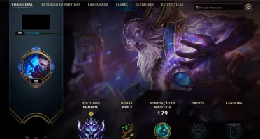 Conta Diamante 1 | LV 72 | 71% de winrate | Ryze triunfante