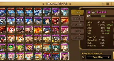 Conta com 2 LD NAT 5 (Jager e Nyx), Late