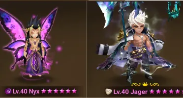 Conta com 2 LD NAT 5 (Jager e Nyx), Late