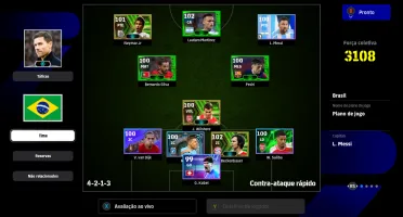 efootball 2024 pc, tecnico xabi alonso impeto, 1595 moedas