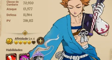 Conta 7DS 1100 diamantes+ Arthur Chaos+ Escanor+Meliodas
